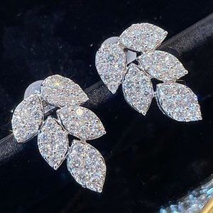 💞 925 Silver Plated CZ Drop Earrings for Women, FB16FA1071